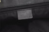 Authentic GUCCI Vintage Shoulder Tote Bag GG Canvas Leather 0021098 Black 4740K