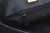 Authentic GUCCI Vintage Shoulder Tote Bag GG Canvas Leather 0021098 Black 4740K