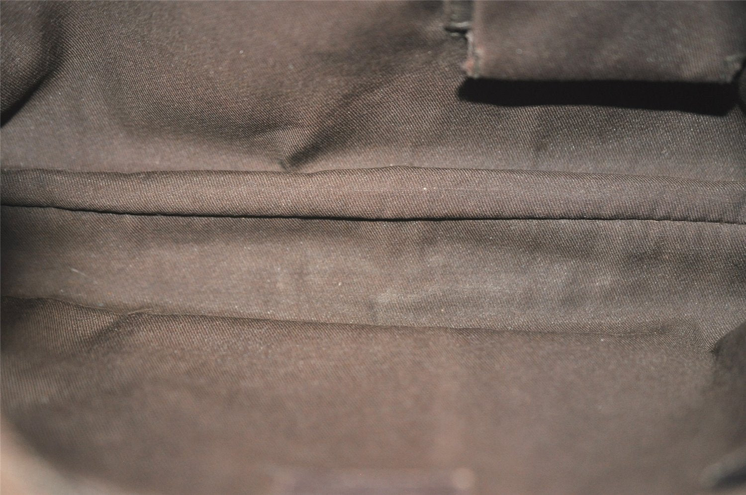 Authentic GUCCI Abbey Shoulder Hand Bag GG Canvas Leather 130738 Brown 4741I