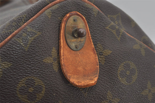 Authentic Louis Vuitton Monogram Keepall 55 Boston Bag Old Model LV Junk 4742I