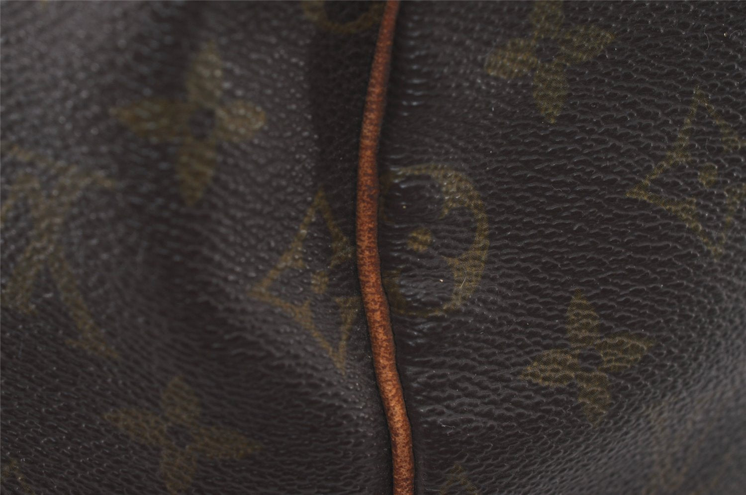 Authentic Louis Vuitton Monogram Keepall 55 Boston Bag Old Model LV Junk 4742I