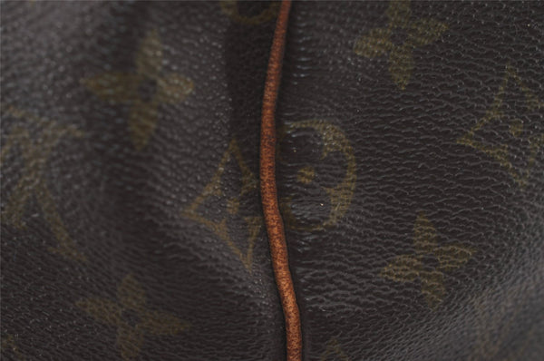 Authentic Louis Vuitton Monogram Keepall 55 Boston Bag Old Model LV Junk 4742I