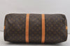 Authentic Louis Vuitton Monogram Keepall Bandouliere 50 M41416 Boston Bag 4742J