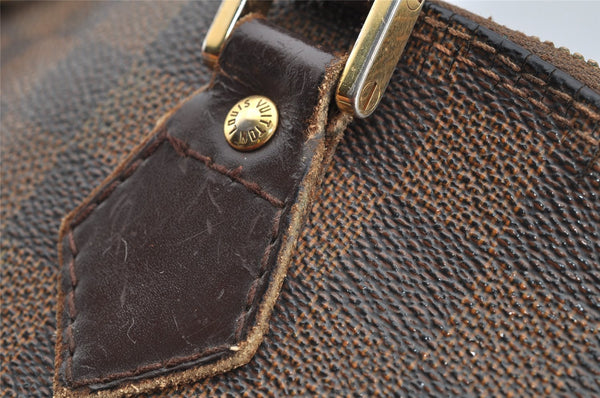 Authentic Louis Vuitton Damier Alma Hand Bag Purse N51131 LV 4743I