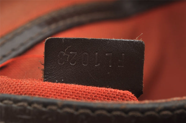 Authentic Louis Vuitton Damier Alma Hand Bag Purse N51131 LV 4743I