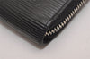 Authentic Louis Vuitton Epi Zippy Long Wallet Purse Black M60072 LV Junk 4744J