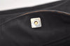 Authentic GUCCI Abbey Shoulder Tote Bag GG Canvas Leather 141472 Black 4744K