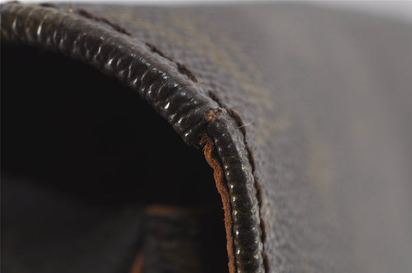 Authentic Louis Vuitton Monogram Cartouchiere GM Shoulder Bag Old Model 4745I