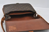 Authentic Louis Vuitton Monogram Cartouchiere GM Shoulder Bag Old Model 4745I