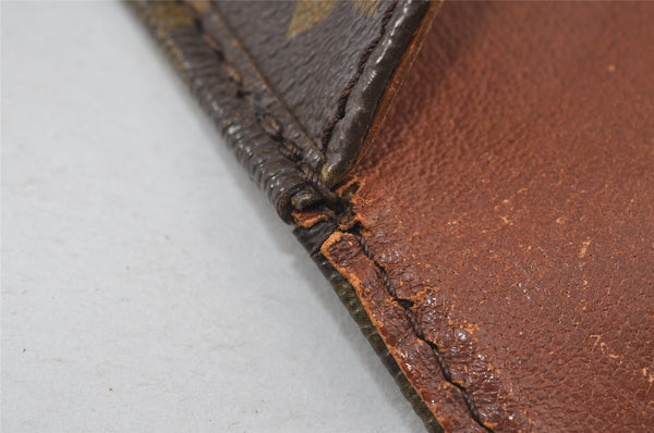 Authentic Louis Vuitton Monogram Cartouchiere GM Shoulder Bag Old Model 4745I