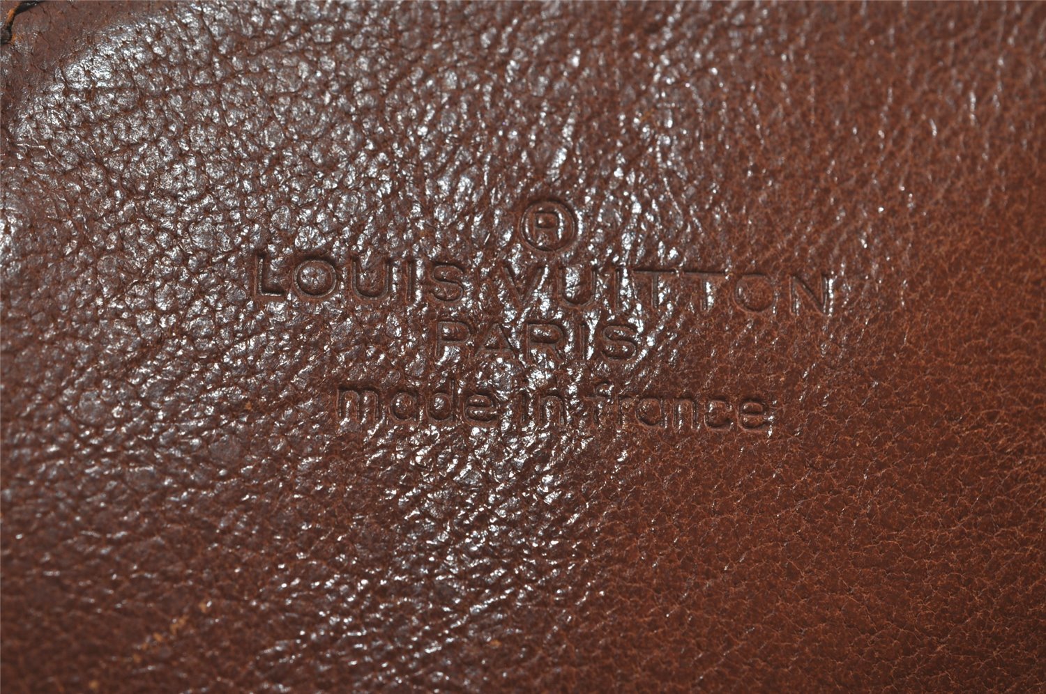 Authentic Louis Vuitton Monogram Cartouchiere GM Shoulder Bag Old Model 4745I