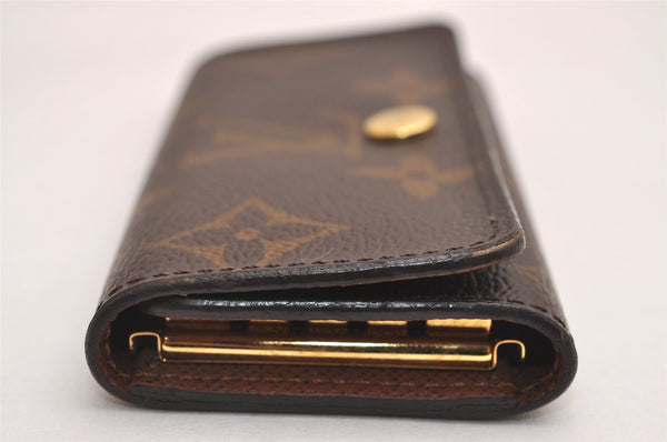 Authentic Louis Vuitton Monogram Multicles 4 Four Hooks Key Case M62631 LV 4745J