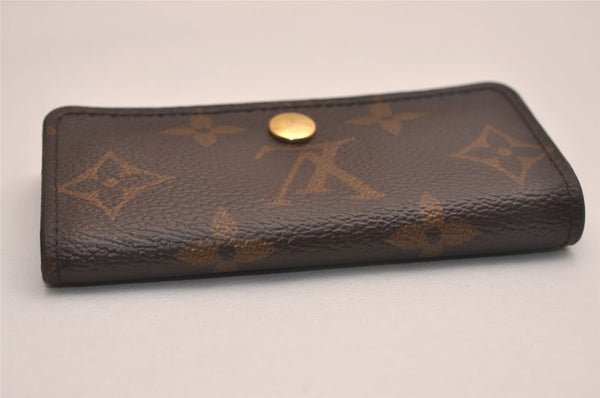Authentic Louis Vuitton Monogram Multicles 4 Four Hooks Key Case M62631 LV 4745J