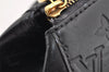 Authentic Louis Vuitton Vernis Sherwood PM Shoulder Hand Bag Black LV 4746I