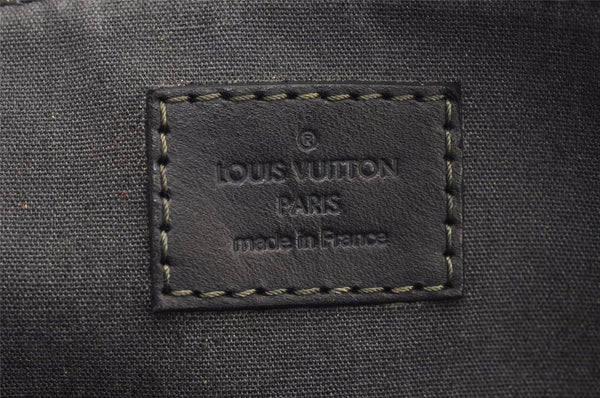 Authentic Louis Vuitton Vernis Sherwood PM Shoulder Hand Bag Black LV 4746I