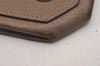 Authentic HERMES Levain Quatre Coin Purse Wallet Leather Brown 4746J