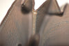 Authentic HERMES Levain Quatre Coin Purse Wallet Leather Brown 4746J
