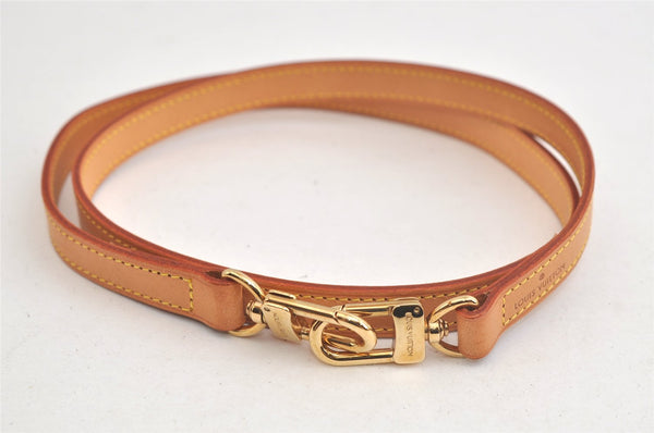 Authentic Louis Vuitton Leather Shoulder Strap Beige 39.4" LV 4747K