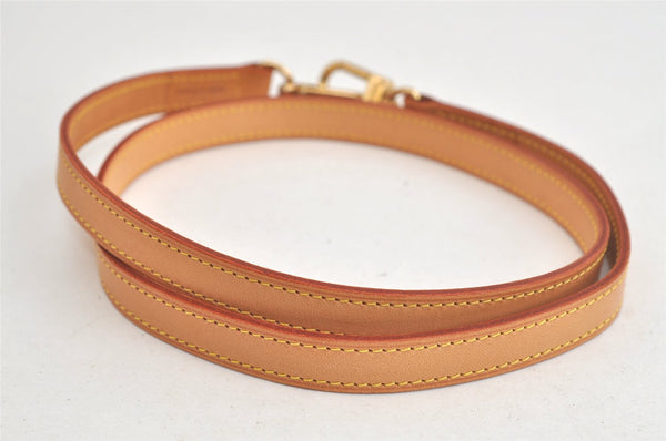 Authentic Louis Vuitton Leather Shoulder Strap Beige 39.4" LV 4747K