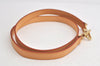 Authentic Louis Vuitton Leather Shoulder Strap Beige 39.4" LV 4747K