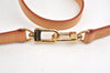 Authentic Louis Vuitton Leather Shoulder Strap Beige 39.4" LV 4747K