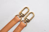 Authentic Louis Vuitton Leather Shoulder Strap Beige 39.4" LV 4747K