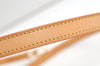Authentic Louis Vuitton Leather Shoulder Strap Beige 39.4" LV 4747K