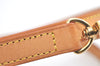Authentic Louis Vuitton Leather Shoulder Strap Beige 39.4" LV 4747K