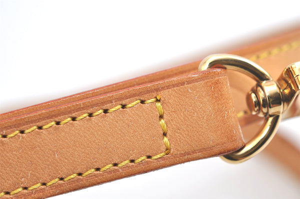 Authentic Louis Vuitton Leather Shoulder Strap Beige 39.4" LV 4747K