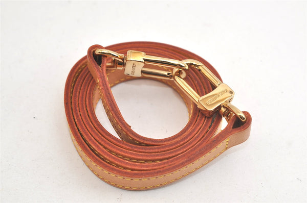 Authentic Louis Vuitton Leather Shoulder Strap Beige 39.4" LV 4747K