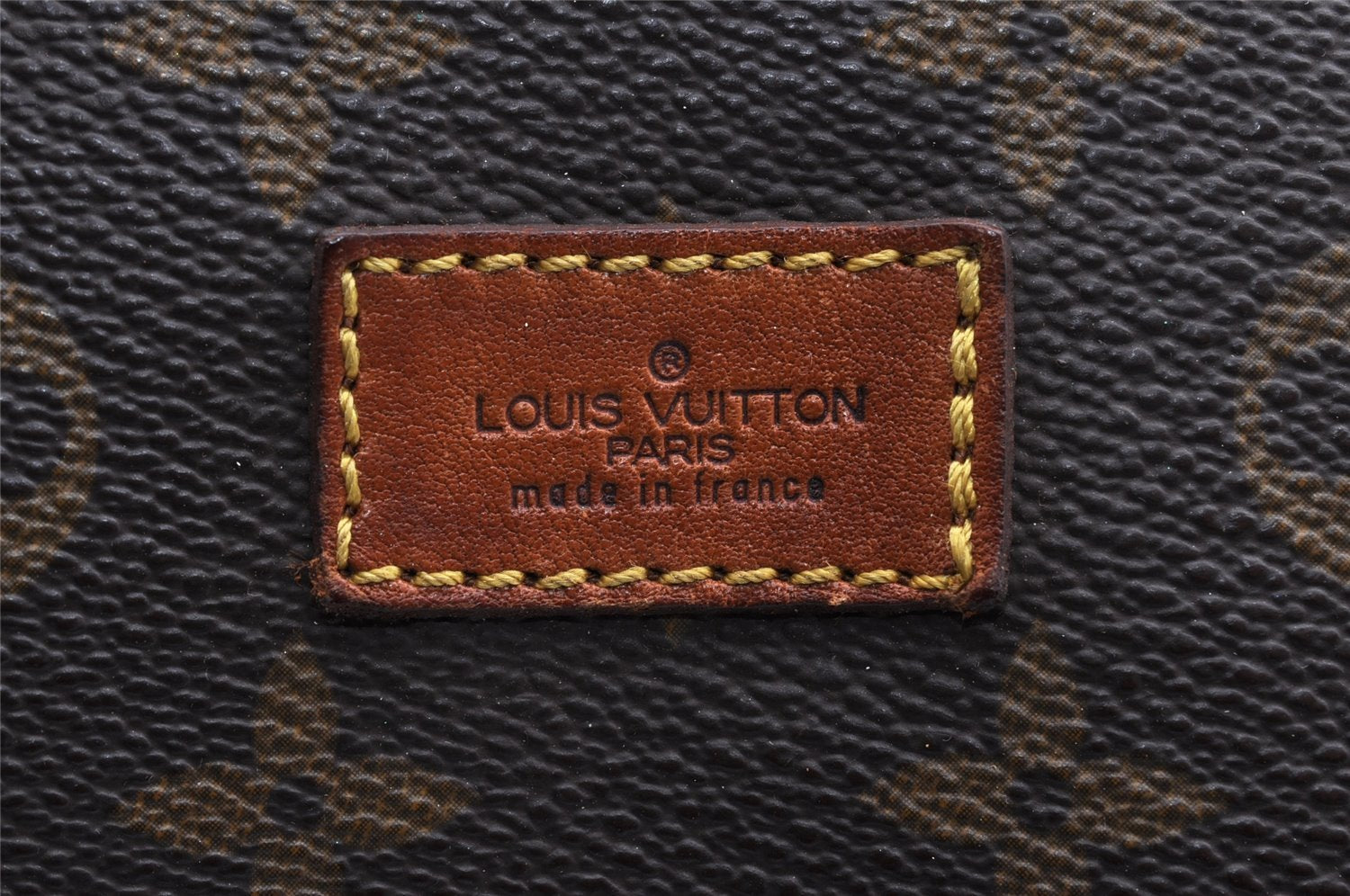 Authentic Louis Vuitton Monogram Saumur 43 Shoulder Cross Bag M42252 Junk 4748I