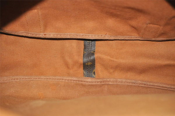 Authentic Louis Vuitton Monogram Saumur 43 Shoulder Cross Bag M42252 Junk 4748I