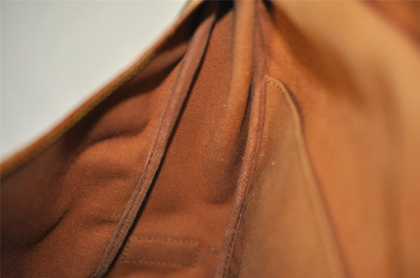 Authentic Louis Vuitton Monogram Saumur 43 Shoulder Cross Bag M42252 Junk 4748I