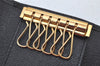 Authentic Louis Vuitton Epi Multicles 6 Key Case Black M63812 LV 4748K