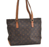 Authentic Louis Vuitton Monogram Cabas Piano Shoulder Tote Bag M51148 LV 4749K