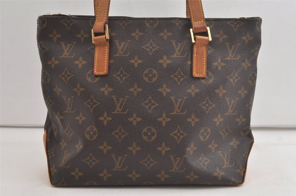 Authentic Louis Vuitton Monogram Cabas Piano Shoulder Tote Bag M51148 LV 4749K