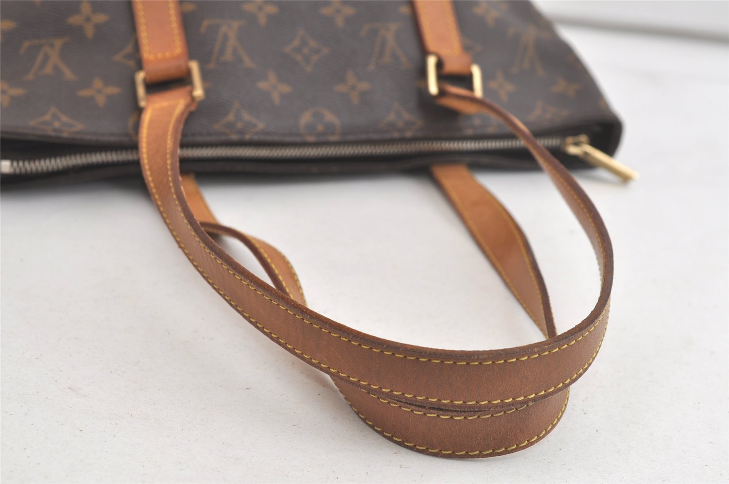 Authentic Louis Vuitton Monogram Cabas Piano Shoulder Tote Bag M51148 LV 4749K