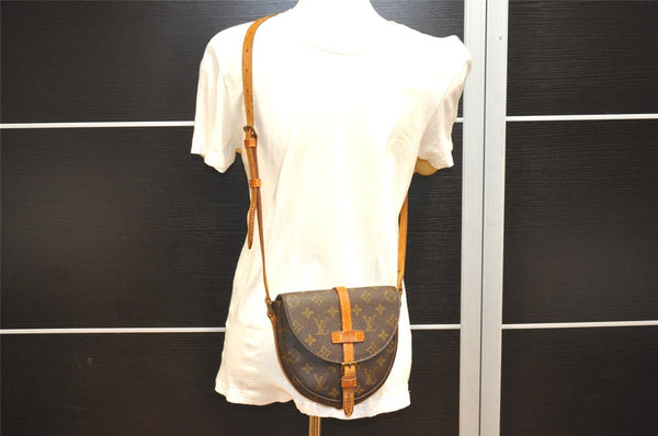 Authentic Louis Vuitton Monogram Chantilly PM Shoulder Cross Bag M51234 LV 4750I