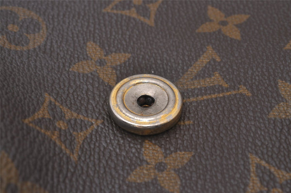 Authentic Louis Vuitton Monogram Saint Cloud GM M51242 Shoulder Cross Bag 4752I