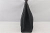 Authentic HERMES Vintage Fourre Tout PM Hand Tote Bag Canvas Black 4752K