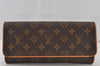 Authentic Louis Vuitton Monogram Pochette Twin GM Shoulder Bag M51852 LV 4753J