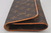 Authentic Louis Vuitton Monogram Pochette Twin GM Shoulder Bag M51852 LV 4753J