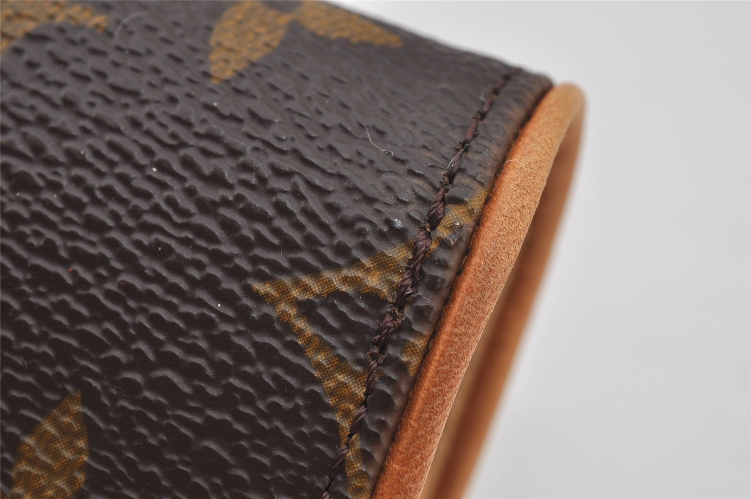 Authentic Louis Vuitton Monogram Pochette Twin GM Shoulder Bag M51852 LV 4753J