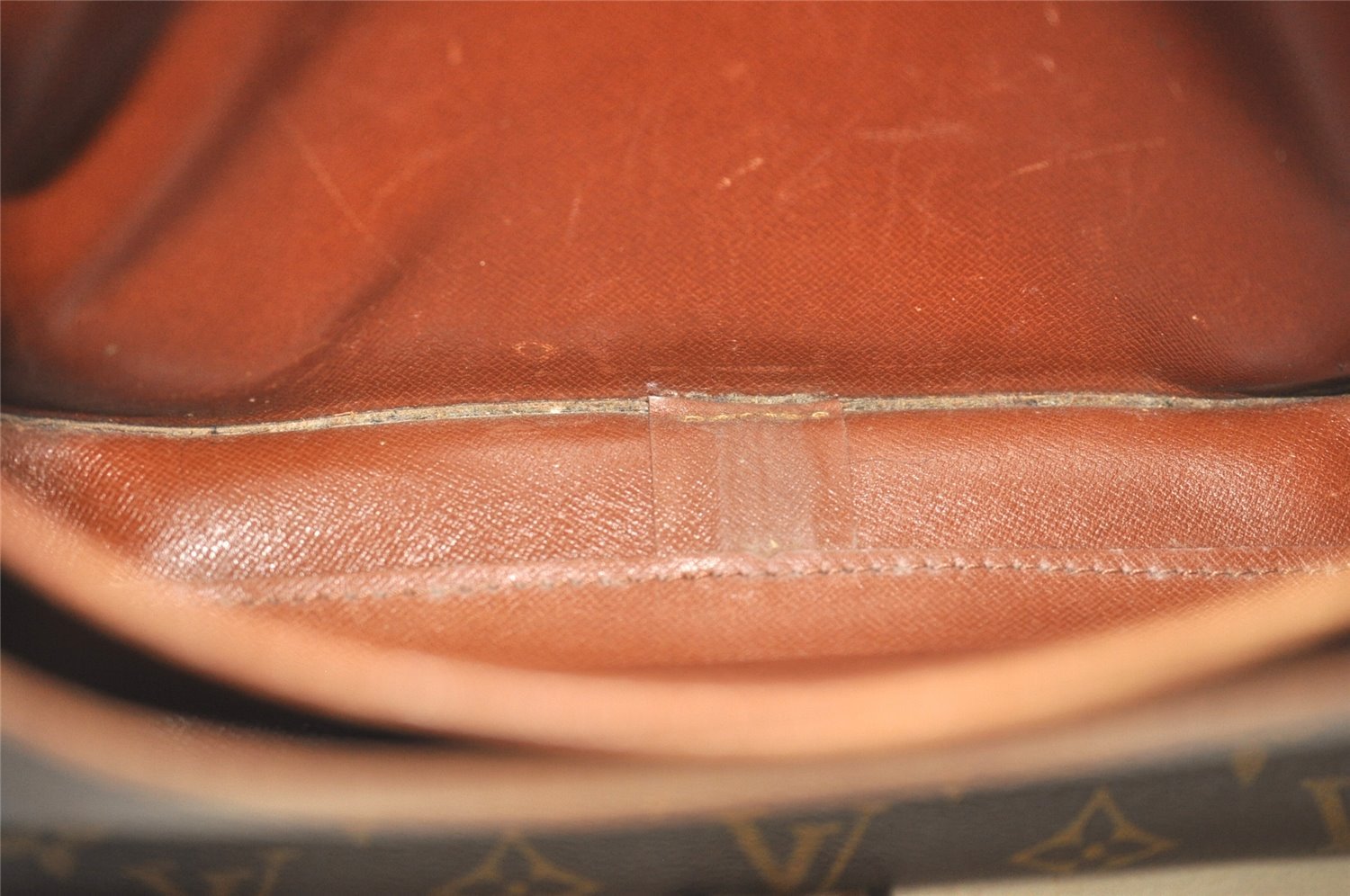 Authentic Louis Vuitton Monogram Cartouchiere GM M51252 Shoulder Cross Bag 4754I