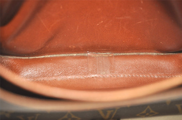 Authentic Louis Vuitton Monogram Cartouchiere GM M51252 Shoulder Cross Bag 4754I