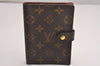 Authentic Louis Vuitton Monogram Agenda PM Notebook Cover R20005 LV 4754J