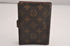 Authentic Louis Vuitton Monogram Agenda PM Notebook Cover R20005 LV 4754J