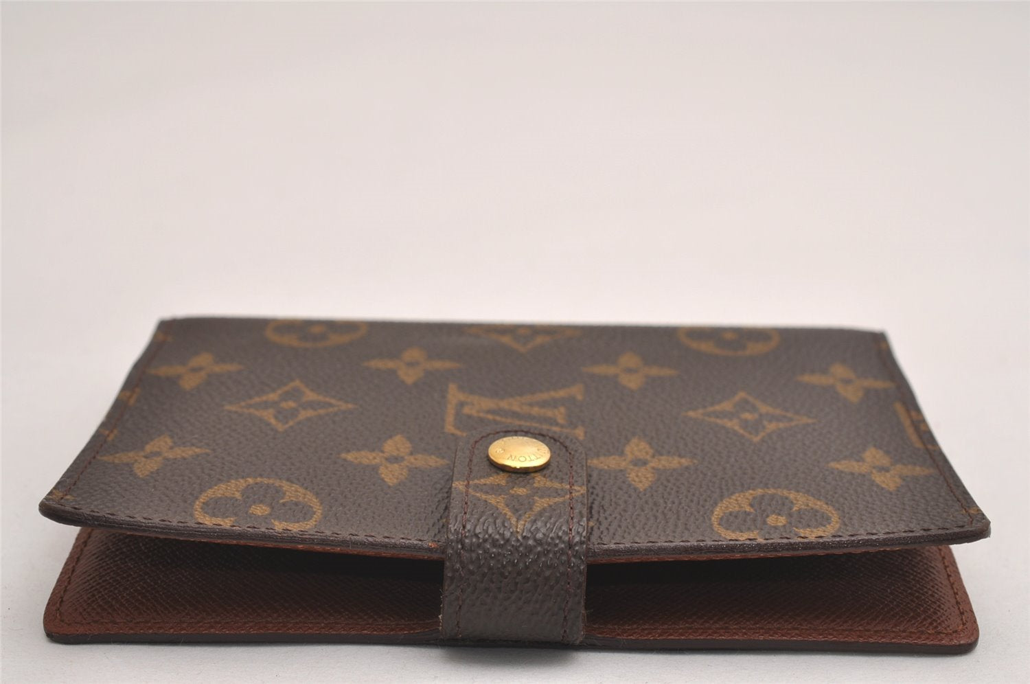 Authentic Louis Vuitton Monogram Agenda PM Notebook Cover R20005 LV 4754J