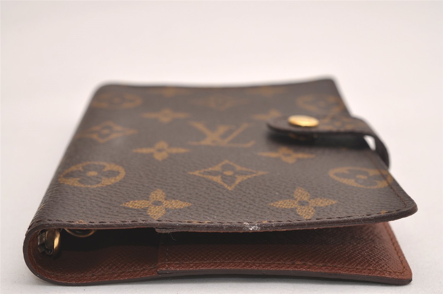 Authentic Louis Vuitton Monogram Agenda PM Notebook Cover R20005 LV 4754J
