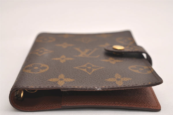 Authentic Louis Vuitton Monogram Agenda PM Notebook Cover R20005 LV 4754J